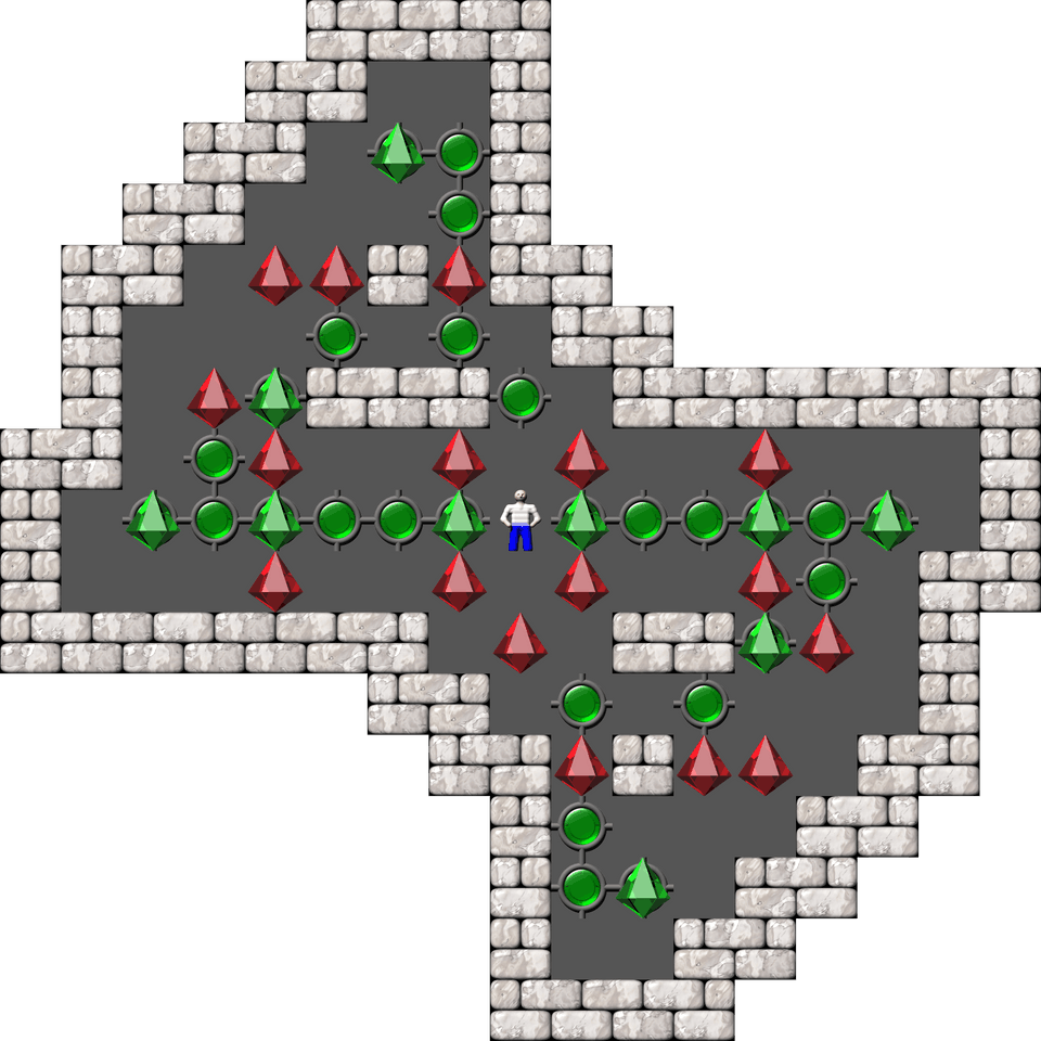 Sokoban York Shen Collection level 136